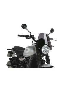 Puig Naked NG Sportscheibe fur Royal Enfield Guerrilla 450 24-26 Dunkelgrau