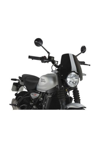 puig cupolino naked n.g. sport per royal enfield guerrilla 450 24-26 nero