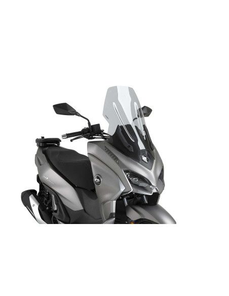puig v-tech line touring screen for qj mtx 125 24-25 light smoke