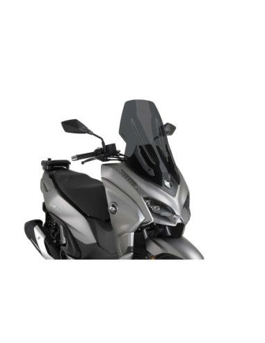 Puig V-Tech Line Touring screen for QJ MTX 125 24-25 Dark Smoke