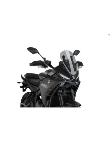 Parabrisas deportivo Puig para Yamaha Tracer 7 25-26, color ahumado claro.