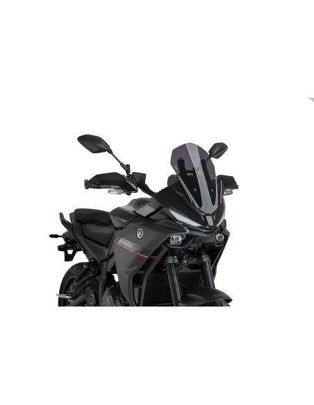 Parabrisas deportivo Puig para Yamaha Tracer 7 25-26, color ahumado oscuro.