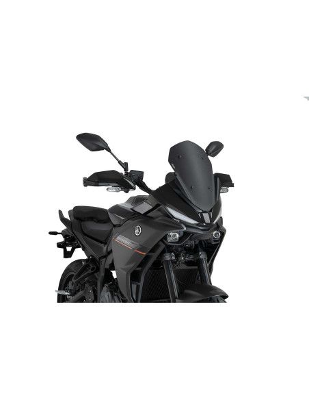 Puig Sport Windschutzscheibe fur Yamaha Tracer 7 GT 25-26 Mattschwarz