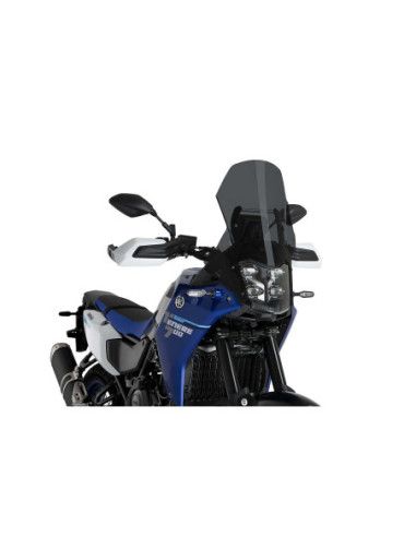 Puig Touring-Windschutzscheibe fur Yamaha Tenere 700 25-26 Dunkelgrau