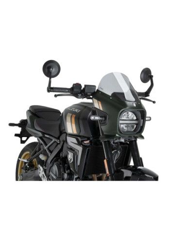 Puig Touring screen for Suzuki GSX-8TT 25-26 Light Smoke