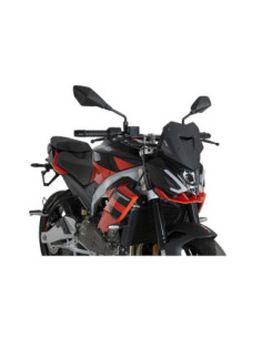 puig cupolino naked n.g. sport per aprilia tuono 457 25-26 nero opaco
