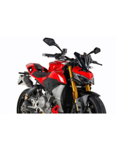 puig cupolino naked n.g. sport per ducati streetfighter v2 2025 fume scuro