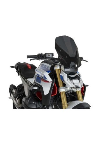 Parabrisas Puig Naked NG Touring para BMW R1300R Azul Snapper Rocks 25-26 Dark Smoke