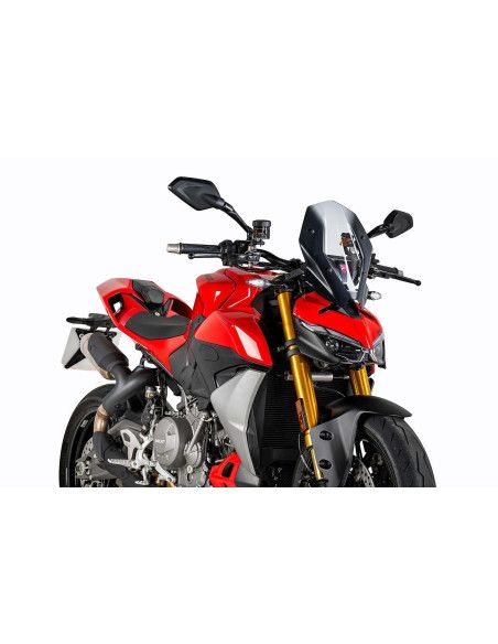 puig naked ng touring screen for ducati streetfighter v2 2025 transparent