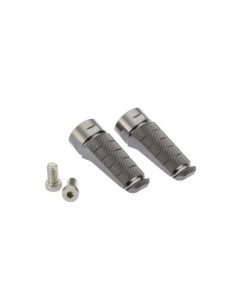 Puig Footrest Racing Model Colour: Titanium - Size: 72X27 Mm. Weight: 90 Gr