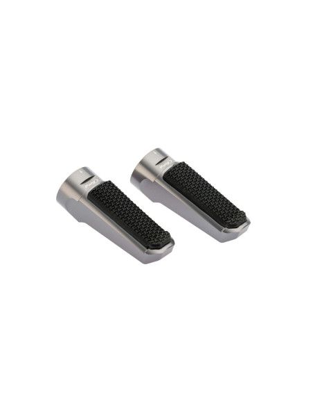 PUIG POGGIAPIEDI MODELLO SPORT COLORE TITANIO - Dimensioni: 72x27 mm. Peso: 90 gr | Puig