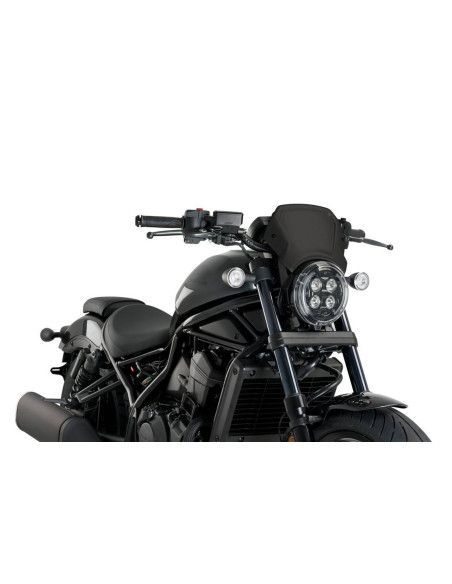 puig carenatura frontale in alluminio honda cmx1100 dct rebel 25-26 nero