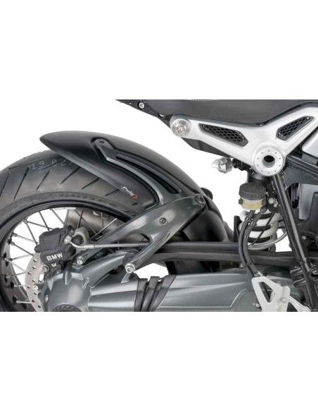 Guardabarros trasero Puig para BMW R12 GS 25-26, negro mate.