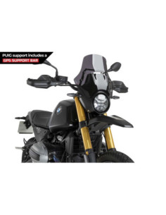 Parabrisas Puig Naked NG Sport para BMW R12 GS 25-26, color ahumado oscuro - Accesorios para motocicletas