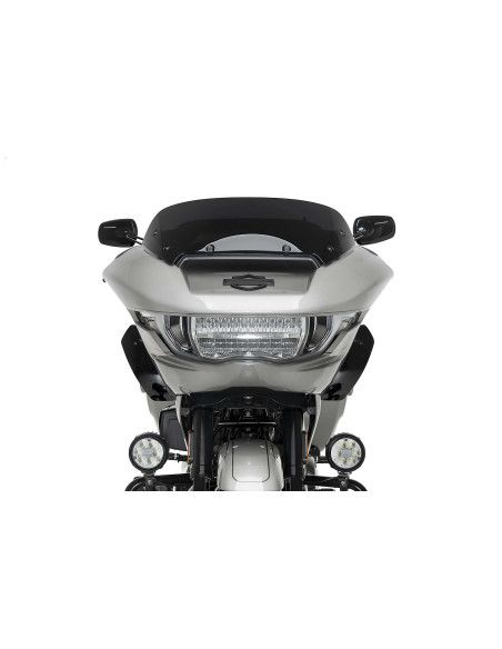 Deflectores inferiores Puig para Harley D. Road Glide FLTRX 2024 color negro.