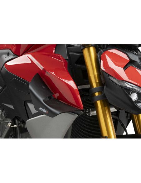 puig spoiler d12 ducati streetfighter v2 s 25-26 matt black