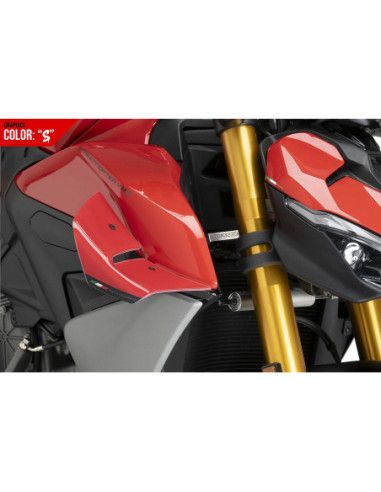 Puig spoiler D12 Ducati Streetfighter V2 S 25-26 silkscreened