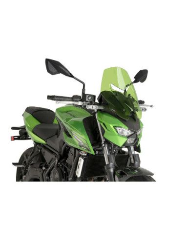 PUIG CUPOLINO NAKED N.G. TOURING PER KAWASAKI Z650 S 2026 VERDE | Puig