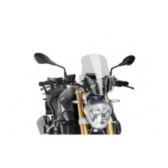 Pare-brise nu PUIG NG SPORT - SUPPLEMENT D'ORIGINE POUR BMW R1200 R 15-16 TRANSPARENT