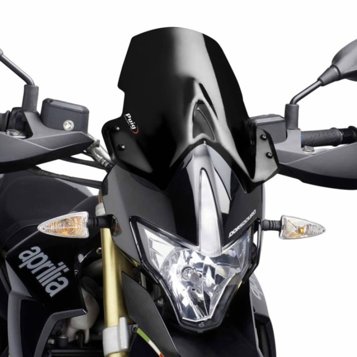 PUIG CUPOLINO NAKED N.G. TOURING APRILIA DORSODURO 750 08-16 NERO