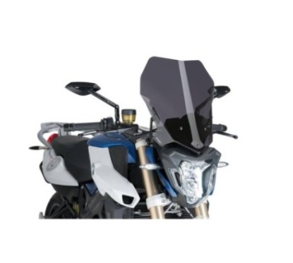PUIG CUPOLINO NAKED N.G. TOURING BMW F800 R 15-20 FUME SCURO