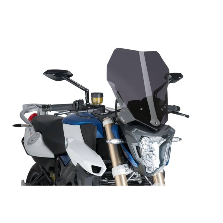 PUIG CUPOLINO NAKED N.G. TOURING BMW F800 R 15-20 FUME SCURO