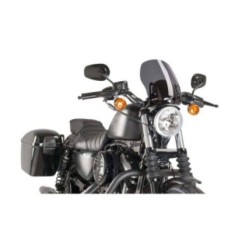 PUIG CUPOLINO NAKED NEW GENERATION TOURING PER HARLEY D. SPORTSTER 1200 CUSTOM 04'-10' FUME SCURO