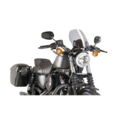 PUIG NAKED N.G. TOURING SCREEN HARLEY D. SPORTSTER 1200 FORTY-EIGHT 10-20 LIGHT SMOKE