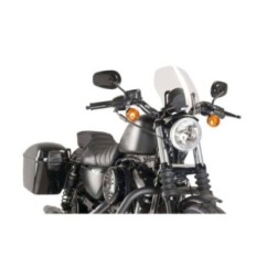 PUIG PARE - BRISE NAKED N.G. TOURING HARLEY D. SPORTSTER 1200 FORTY-EIGHT 10-20 TRANSPARENT