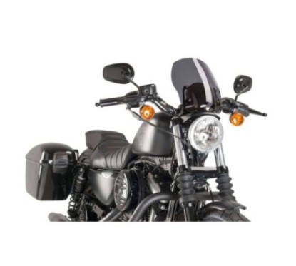 PUIG PARE - BRISE NAKED N.G. TOURING HARLEY D. SPORTSTER NIGHTSTER 08-12 FUMEE FONCE