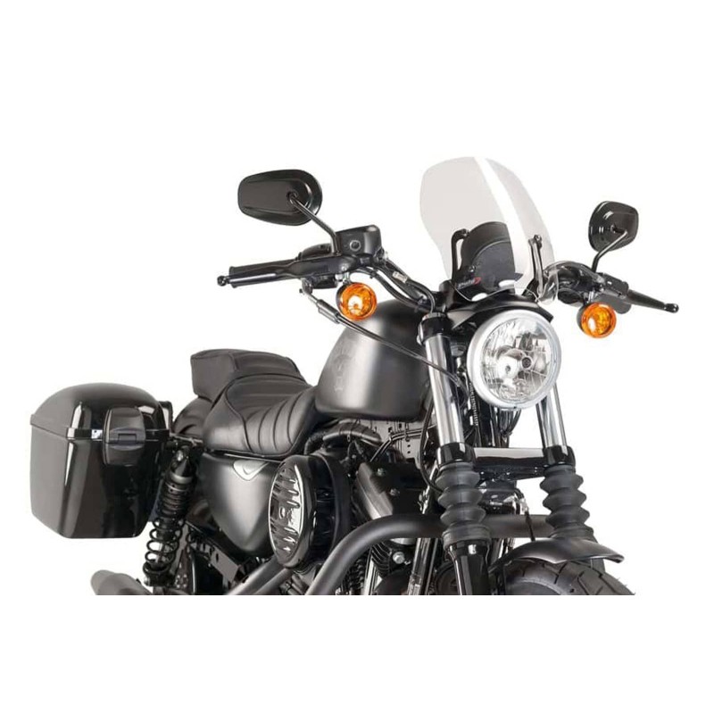 PUIG SCREEN NAKED N.G. TOURING HARLEY D. SPORTSTER NIGHTSTER 08-12 CLEAR