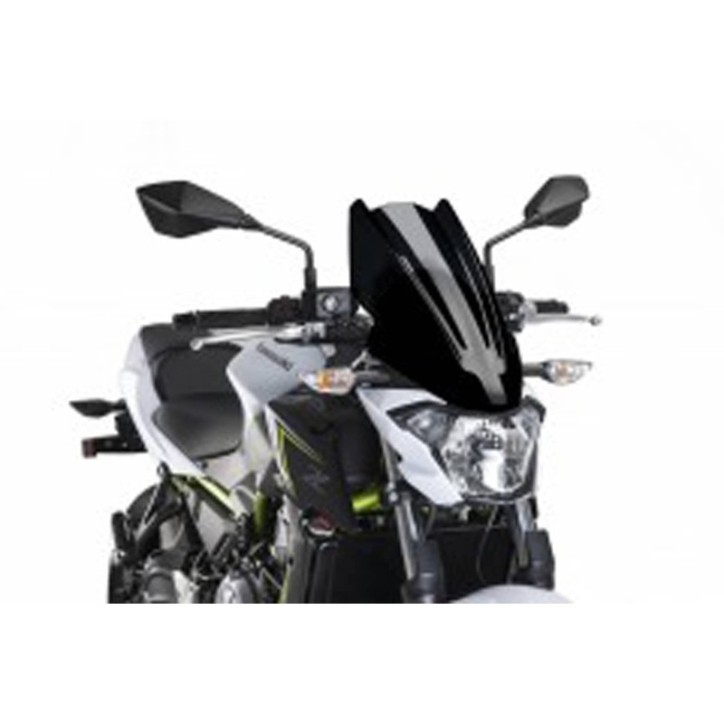 PUIG PARE - BRISE NAKED N.G. TOURING KAWASAKI Z650 17-19 NOIR