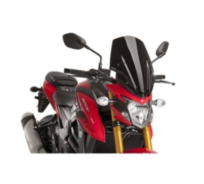 PUIG CUPOLINO NAKED NEW GENERATION TOURING PER SUZUKI GSX-S750 17'-21' NERO