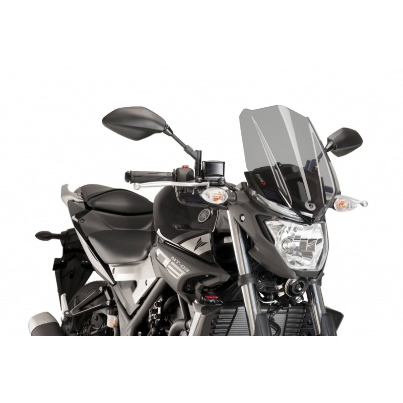 PUIG CUPULA NAKED N.G. TOURING YAMAHA MT-03 16-19 AHUMADO