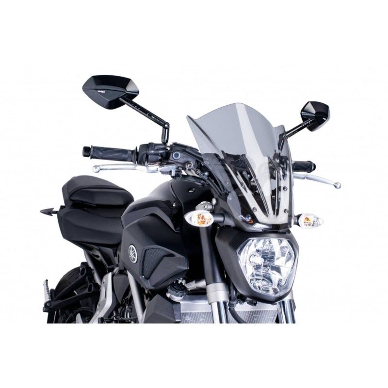 Puig Naked NG Touring-Windschutzscheibe fur Yamaha MT 07 14 17, leicht getont