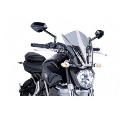 Puig Naked NG Touring-Windschutzscheibe fur Yamaha MT 07 14 17, leicht getont
