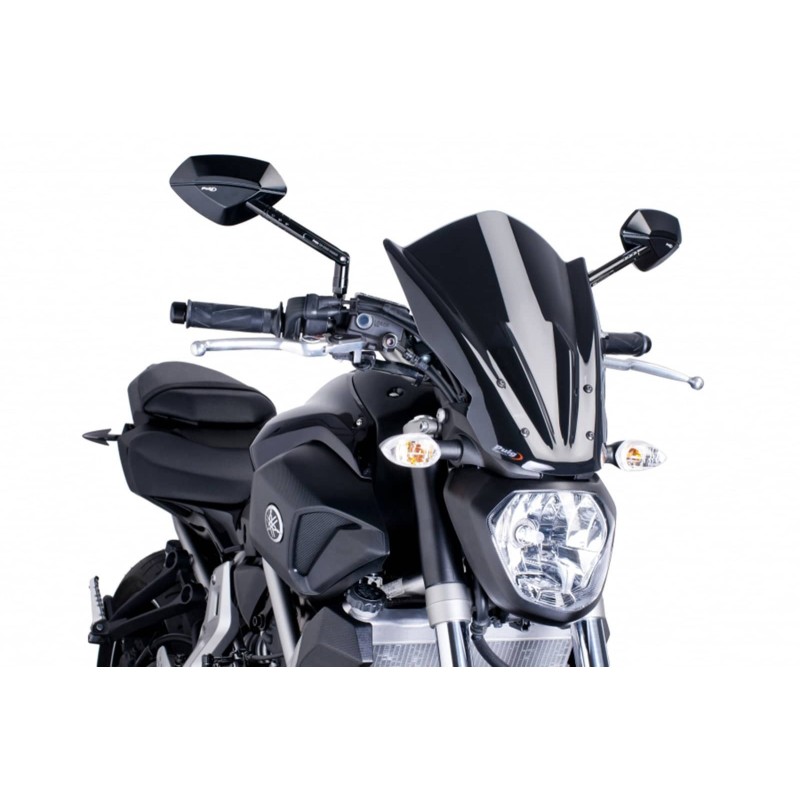 PUIG CUPULA NAKED N.G. TOURING YAMAHA MT-07 14-17 NEGRO