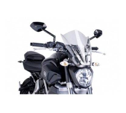 PUIG PARE - BRISE NAKED N.G. TOURING YAMAHA MT-07 14-17 TRANSPARENT