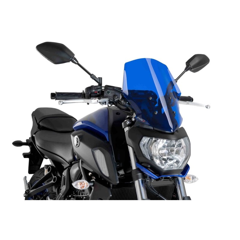 PUIG CUPOLINO NAKED NEW GENERATION TOURING PER YAMAHA MT-07 18-20' BLU