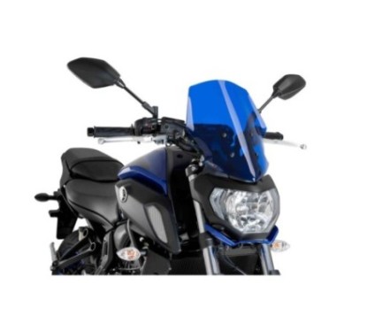 PUIG CUPOLINO NAKED NEW GENERATION TOURING PER YAMAHA MT-07 18-20' BLU