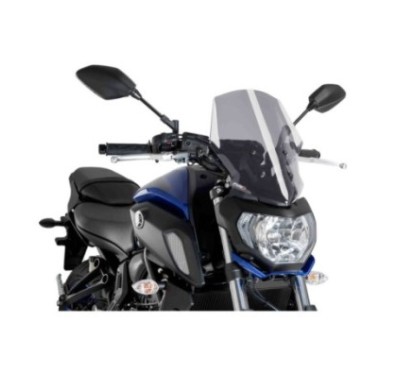 PUIG NAKED SCREEN NG TOURING YAMAHA MT-07 18-20 LIGHT SMOKE