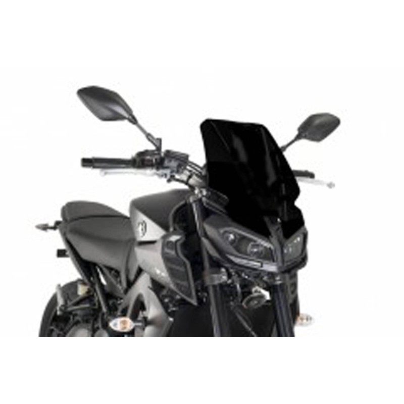 PUIG CUPOLINO NAKED NEW GENERATION TOURING YAMAHA MT-09 17'-20' NERO