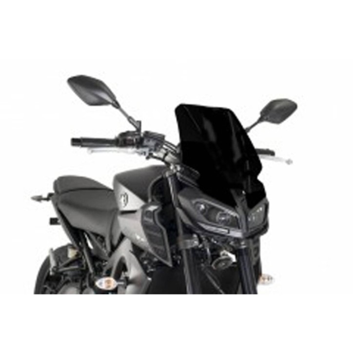 PUIG CUPOLINO NAKED N.G. TOURING YAMAHA MT-09 17-20 NERO