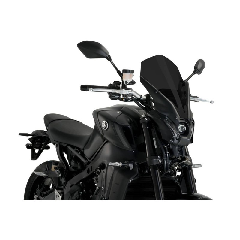 PUIG CUPULA NAKED N.G. TOURING YAMAHA MT-09 21-23 AHUMADO OSCURO