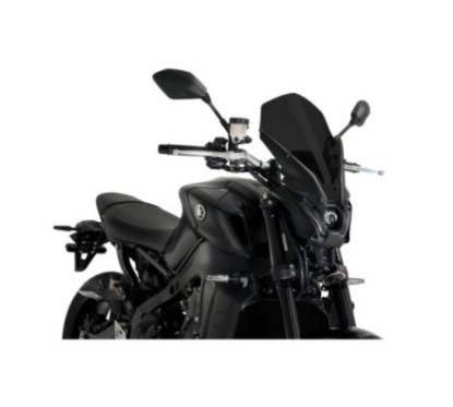 PUIG CUPULA NAKED N.G. TOURING YAMAHA MT-09 21-23 AHUMADO OSCURO