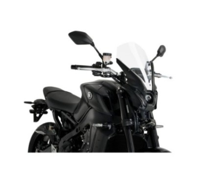 PUIG PARE - BRISE NAKED N.G. TOURING YAMAHA MT-09 21-23 TRANSPARENT