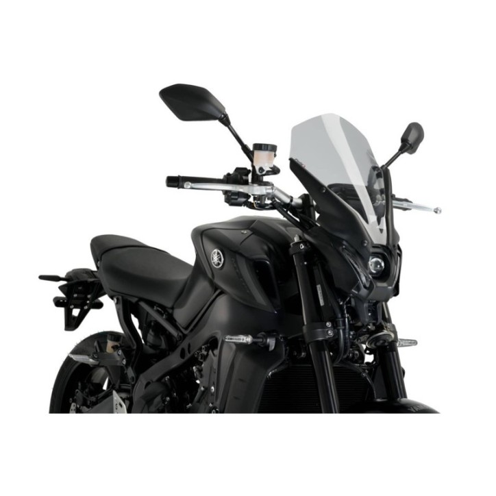 PUIG PARE - BRISE NAKED N.G. TOURING YAMAHA MT-09 SP 21-23 FUMEE CLAIR