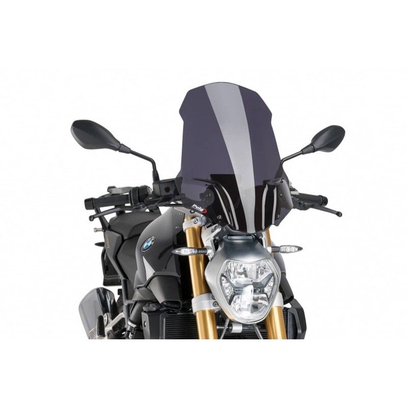 Puig Naked Screen NG Touring, keine Unterstutzung fur BMW R1200 R 15 18, dunkler Rauch