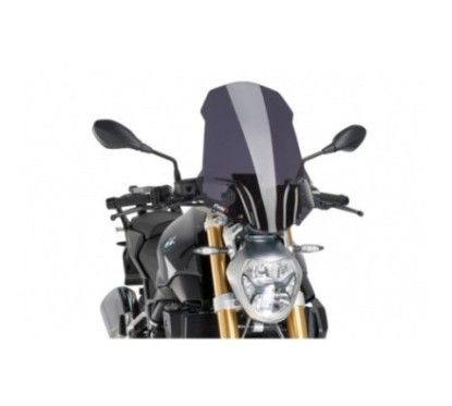 Puig Naked Screen NG Touring, keine Unterstutzung fur BMW R1200 R 15 18, dunkler Rauch