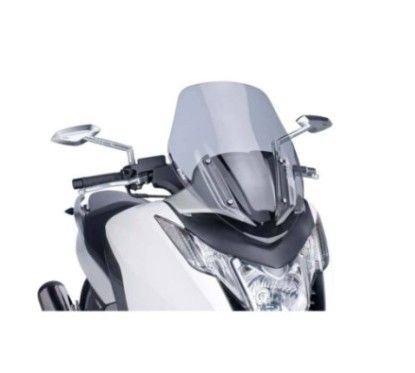 puig windshield v tech line sport for honda integra 750 14 20 light smoke